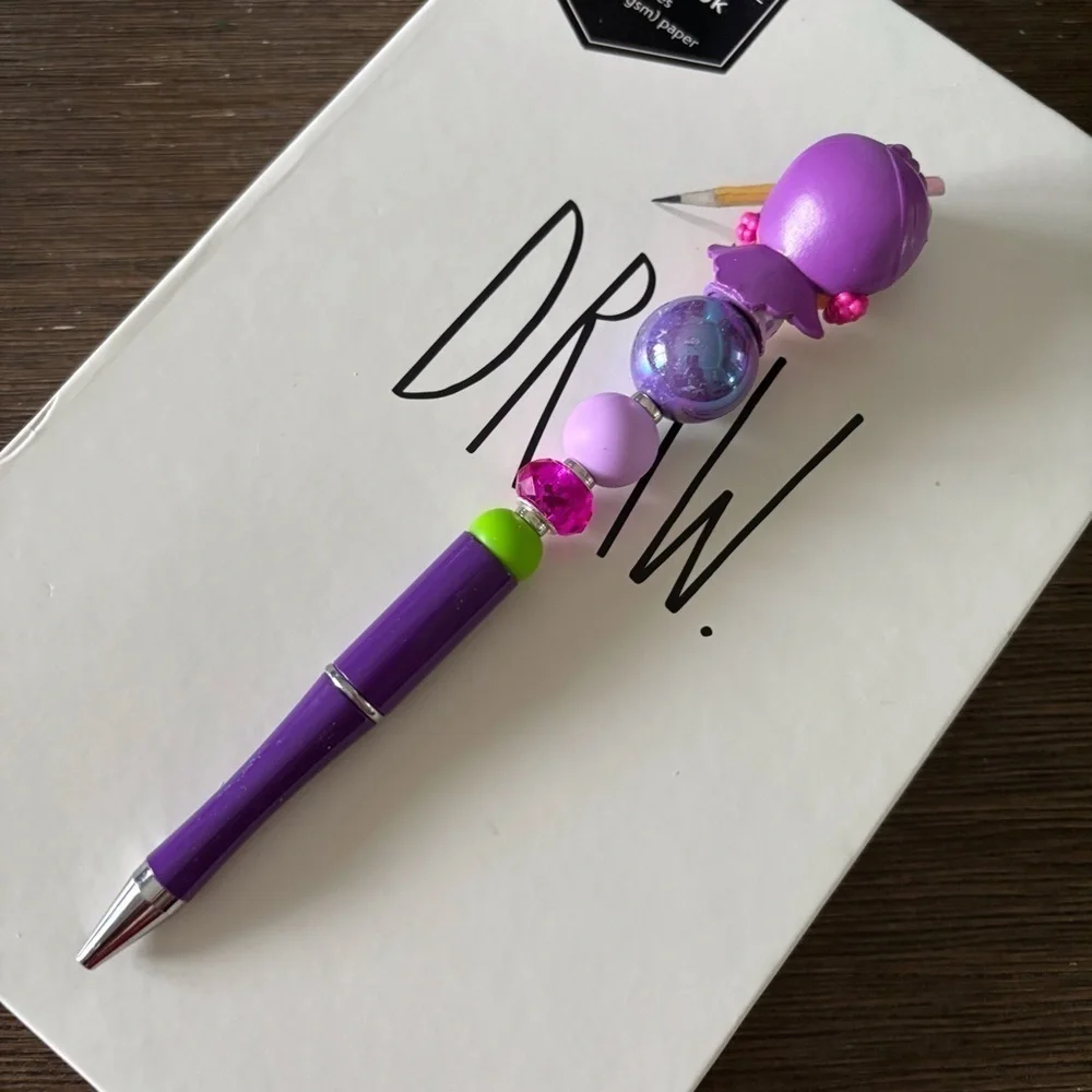 Strawberry Shortcake: Sour Grapes handmade beaded pen